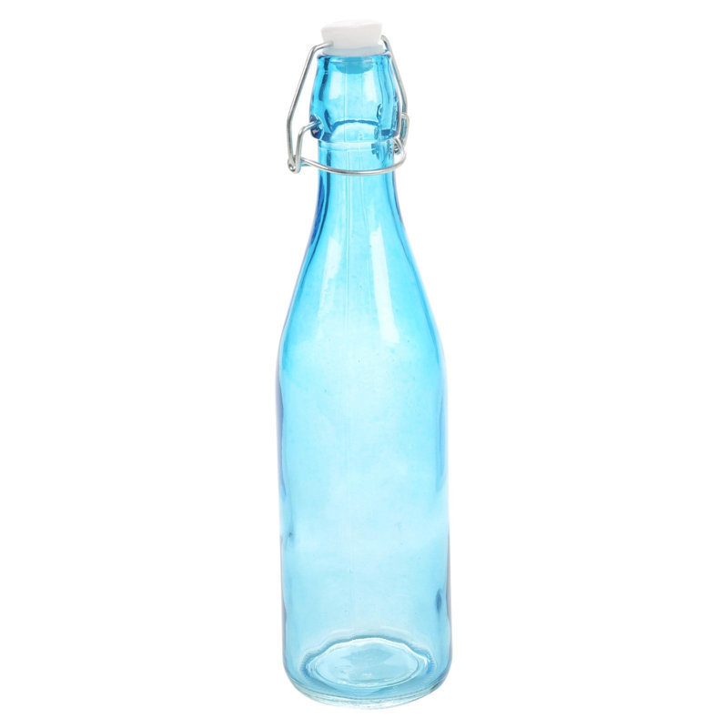 1L Swing Top Lid Decanter, Blue