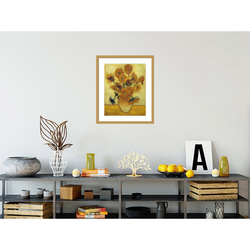Tournesols par Vincent van Gogh, H 27,84 po x l 23,5 po