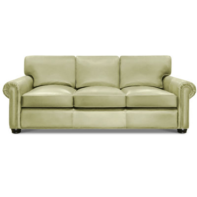 Bordeaux Leather Sofa