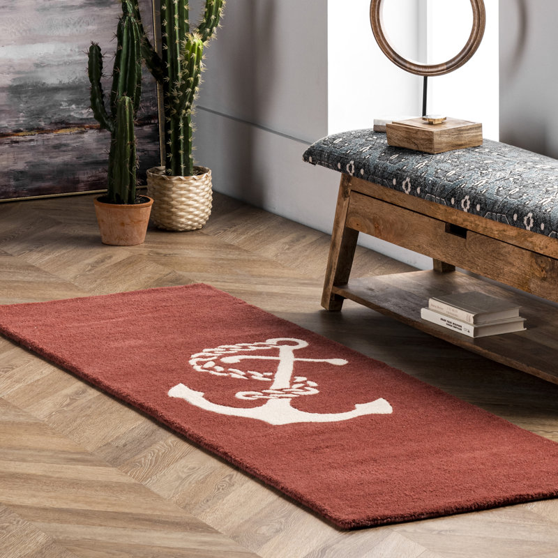 Holub Wool Indoor Rug, Runner 2' x 6'