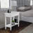 Galnares Compact Narrow End Table with Hidden Storage – Small Side Table, Wood Nightstand, Accent Table-2057377170