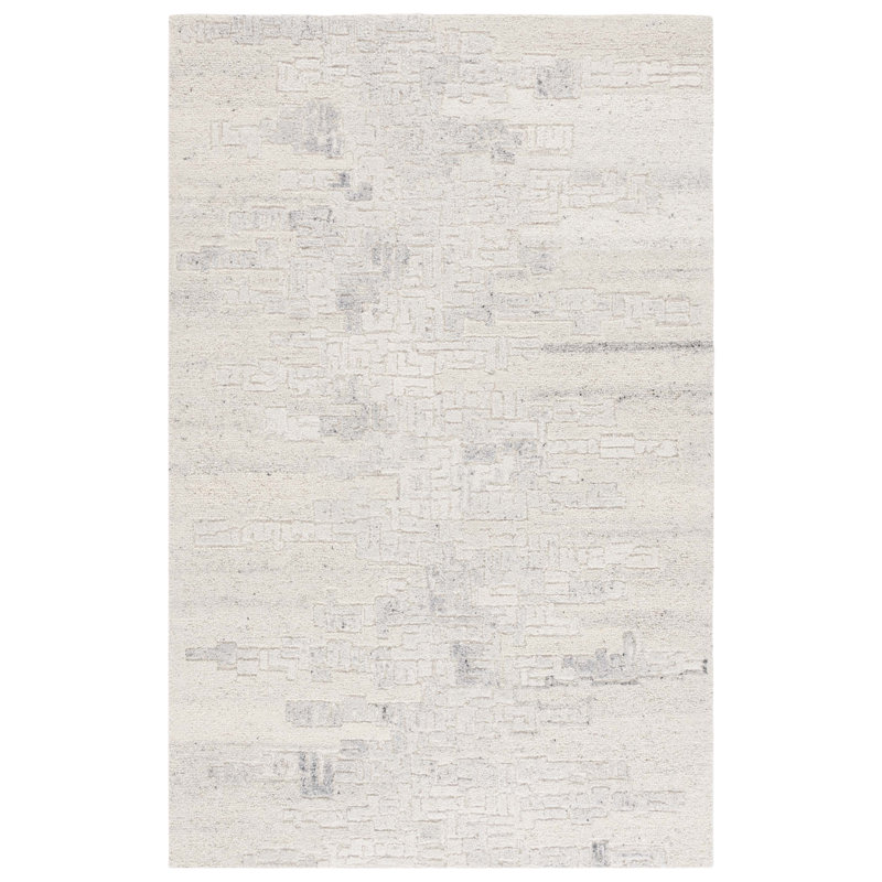 Harvest 106 Area Rug In Beige / Grey, Round 6'