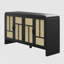 Buffet 59 po - 4 portes et tablettes réglables