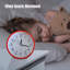 Roman Numeral Quartz Movement / Crystal Alarm Tabletop Clock Red