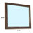 Chaffin Wood Flat Wall Mirror
