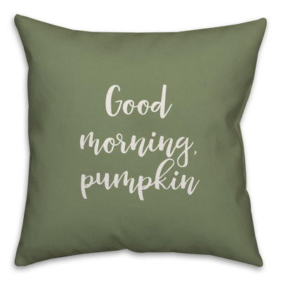  Coussin Good Morning