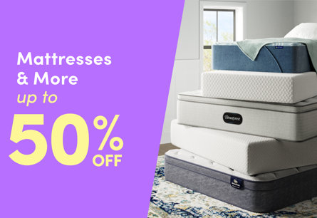 Mattresses & More up to 50% OFF