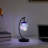 Pendulum Multi-Colored Glass Orb Table Lamp