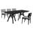 Schott 4 - Person Double Pedestal Dining Set-1198637646