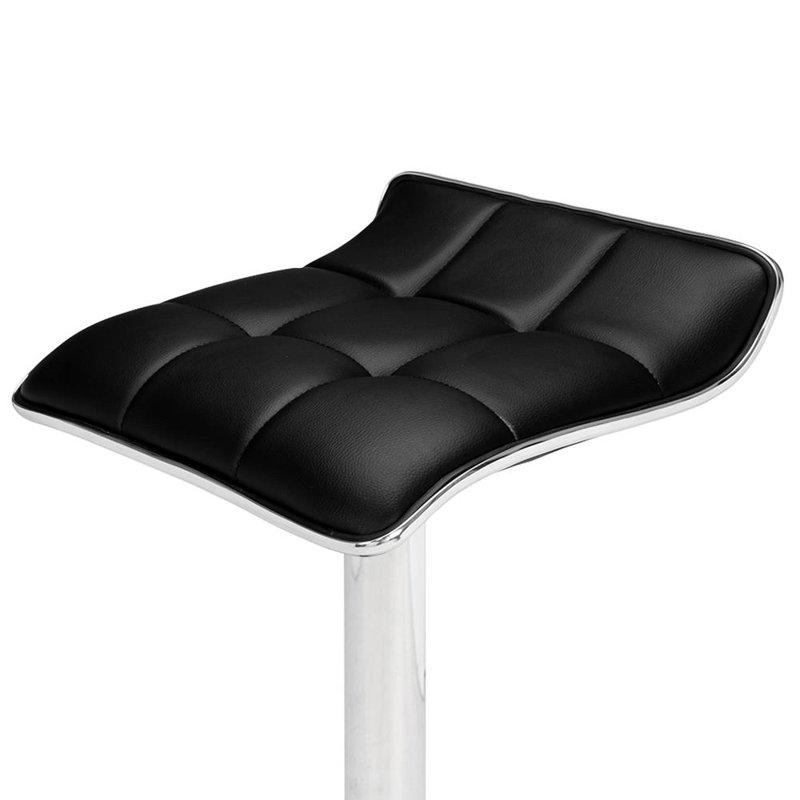 Tabouret de bar réglable en hauteur Brantice, Noir