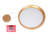 Marisol 1-Light Gold LED Drum Chandelier with Acrylic Shade, Dimmable