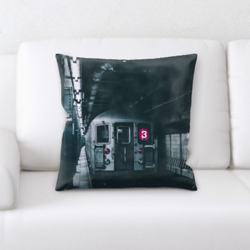 Microsuede Throw Pillow
