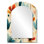 Midcentury Modern Revival - miroir mural asymétrique Midcentury