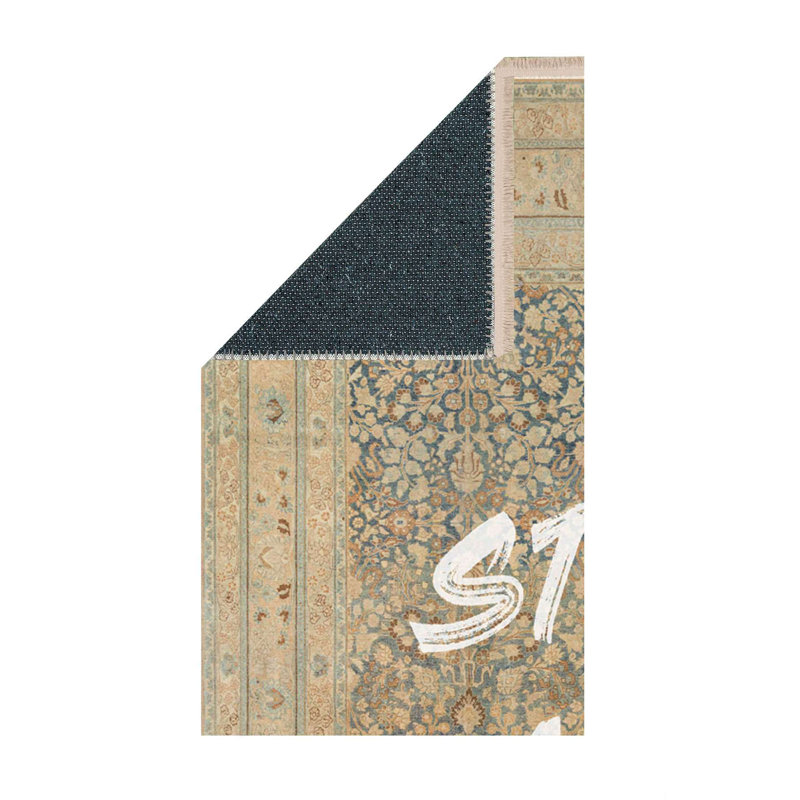 Tapis traditionnel Stay «Stay Calm»