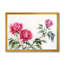 Trois pivoines rétro - reproduction sur toile-59708393-59708405
