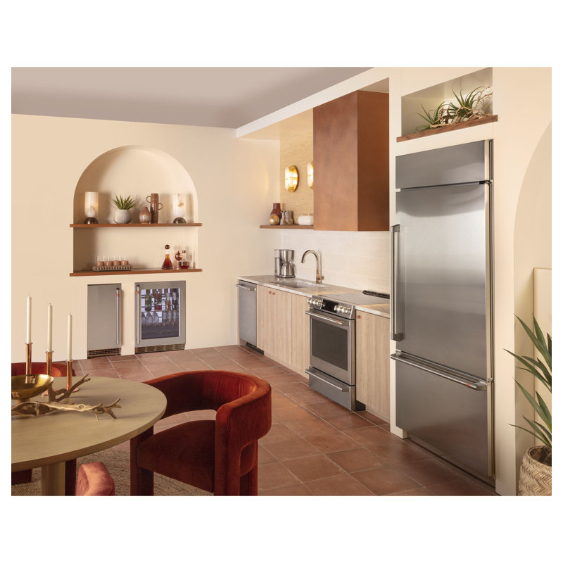 Café 30" 5.7 cu. ft. Smart Slide-in Electric Range with Convection, Induction Cooktop, and In-Oven Camera