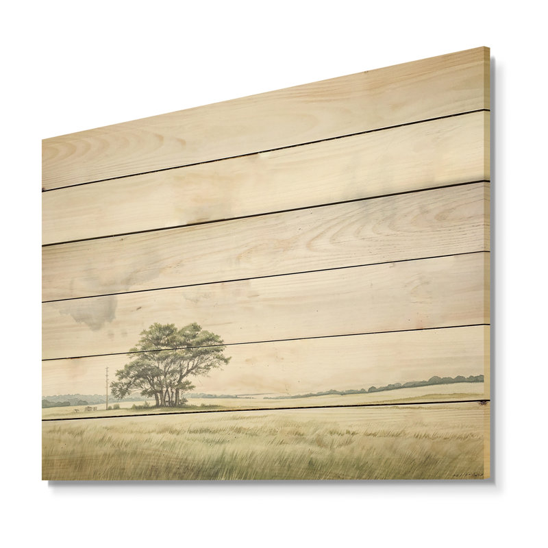 Éclairage mural gris sur fond de pin minimaliste, H 24 po x l 32 po