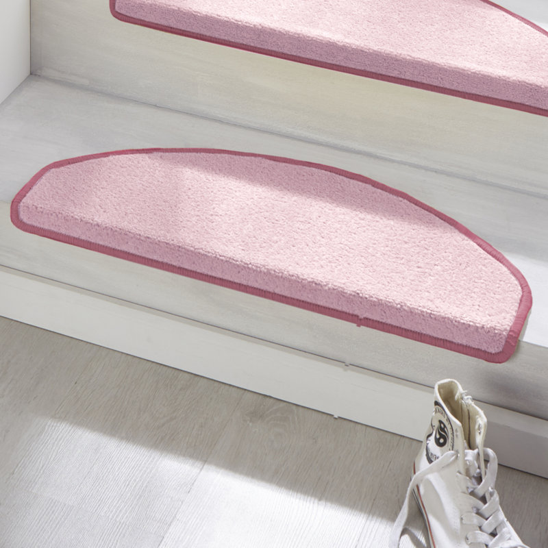 Fancy Light Pink Stair Tread