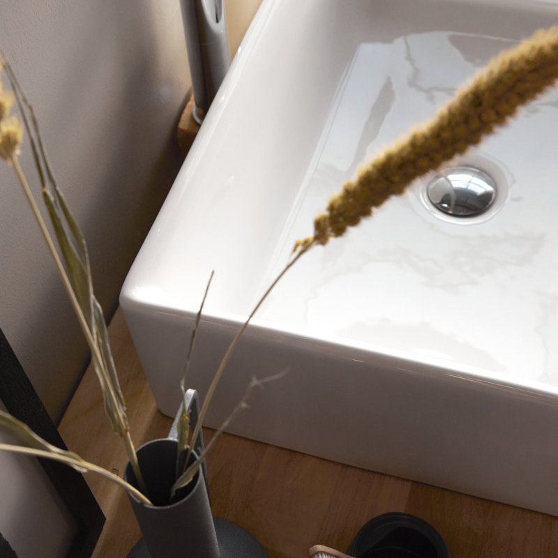 Ema 24.02'' L Bathroom Sink