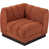 Tissu cognac chenille