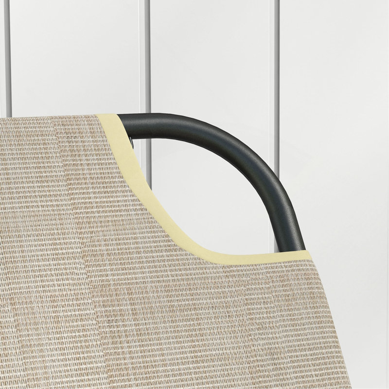 Siège relaxant, chaise berçante d'extérieur