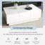 Table basse et cocktail polyvalente avec plateau extensible et compartiments de rangement cachés-1905990150