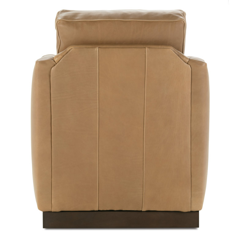 Alba Leather Swivel Chair