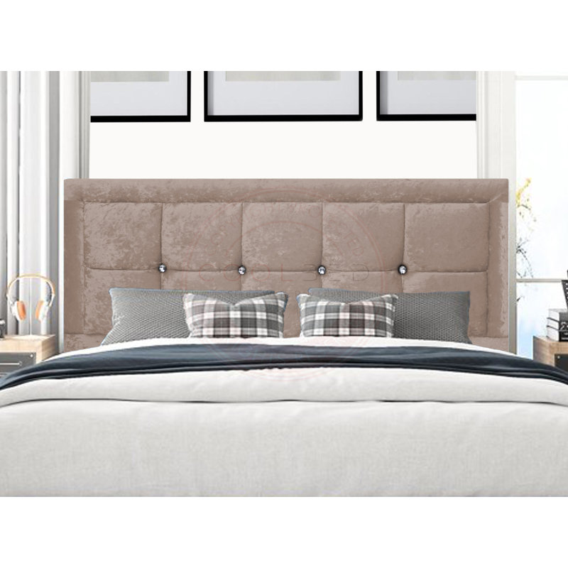 Lechlade Upholstered Headboard, Single (3'), Cream