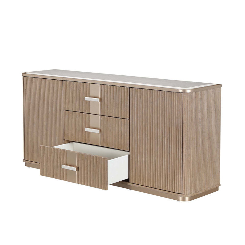West Kensington Sideboard - Sea Salt Caramel, Tan