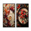 «Oatmeal Odyssey - Petit déjeuner», ensemble d'art mural sur toile-1550249377-1550249381