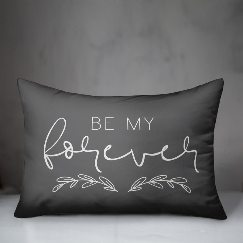 Coussine lombaire be my forever, Polyester / Bourre en polyester