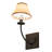 Rustic Lodge Candle Wall Light