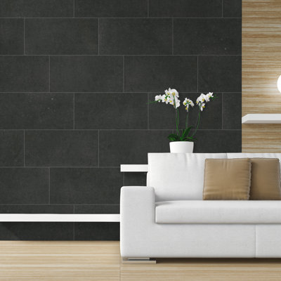 Betonica 12 in. x 24 in. Matte Porcelain Concrete Look Floor And Wall Tile