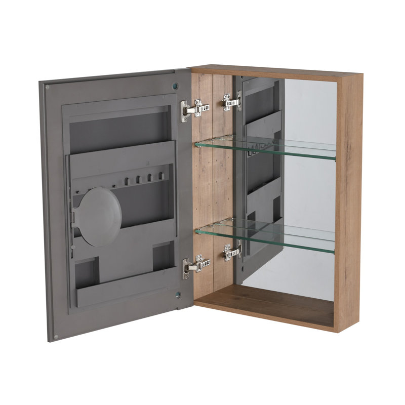 Armoire de toilette avec miroir 20 po