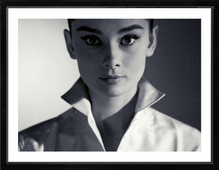 Audrey Hepburn - Print on Wood