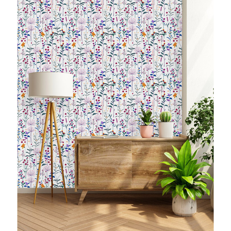 Carreau de papier peint auto-adhésif l 25 po, L 2,09 pi x L 18,75 pi