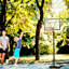 Height Adjustable 138.5" Outdoor Basketball Hoop