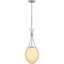 Cholena 1-Light Aged Brass Mini Pendant Light-98691643