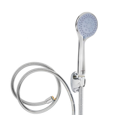 GEEPAS High Pressure Shower Head 5 Function Chrome Design
