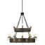 Rustic Lodge 34 - Light Chandelier