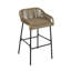 Tabouret de bar d'extérieur brun La Push, ensemble de 2-21211350