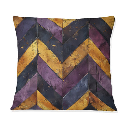 Glam Chevron Print - Coussin Glam