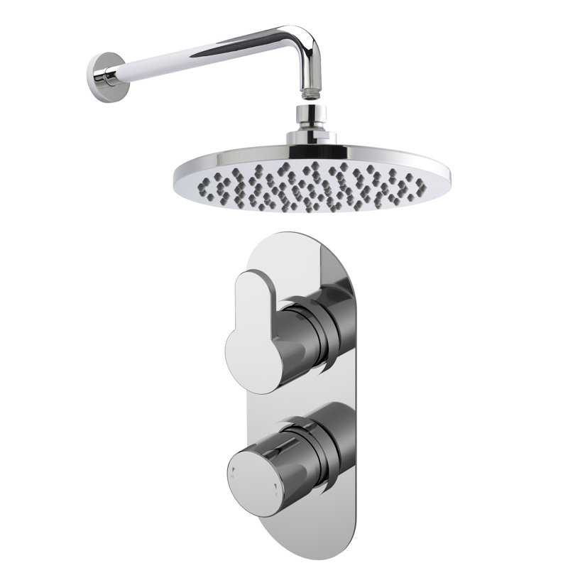 Thermostatic Shower with Fixed Shower Head