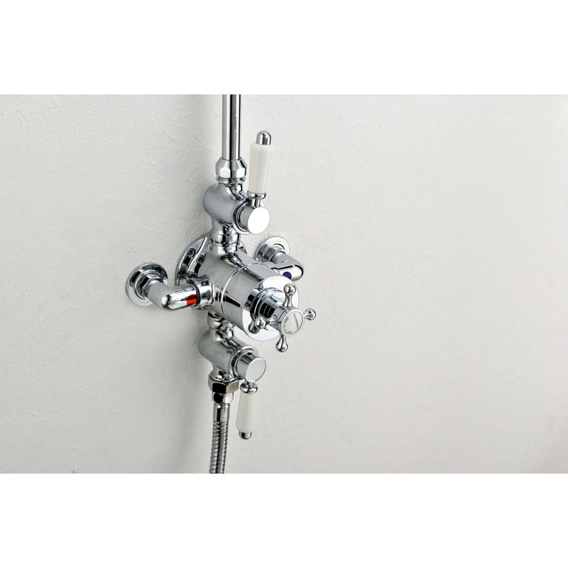 Drew Thermostatic Shower with Dual Shower Head