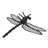Fixturedisplays® 4 X 4 X 1" Metal Dragonfly Craft Delightful Collection Piece And Heartwarming Gift 4D66901CF5364CAE8967D7B51CFDBFDA