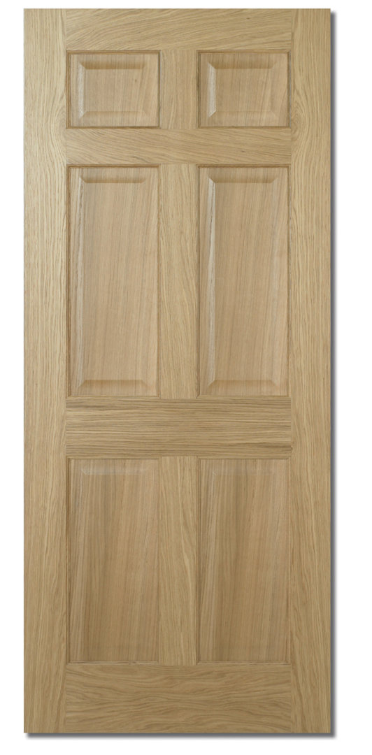 Regency Panelled Oak Internal Fire Door Prefinished