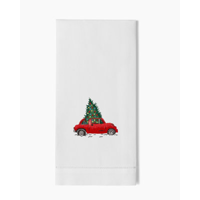 Christmas Tree Car Towel