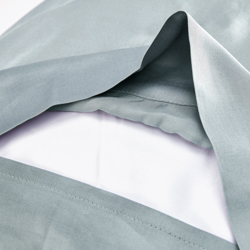 Sateen - Set of 2, Silver, Queen