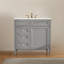 Meuble-lavabo moderne 36 "avec lavabo supérieur-101530198