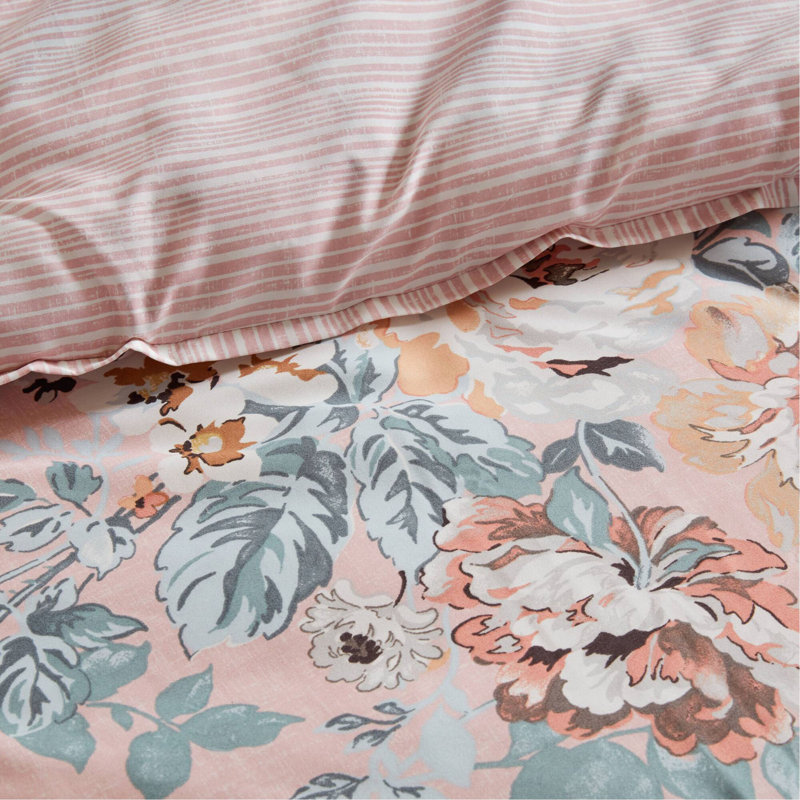 5 pièces, imprimé floral de la collection inspirée du vin, rose